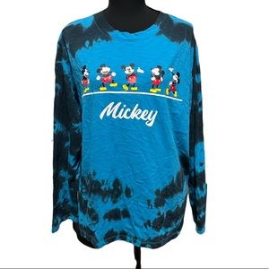 DISNEY MICKEY MOUSE TIE DYE Longsleeves Size:XXL SKU:R-517